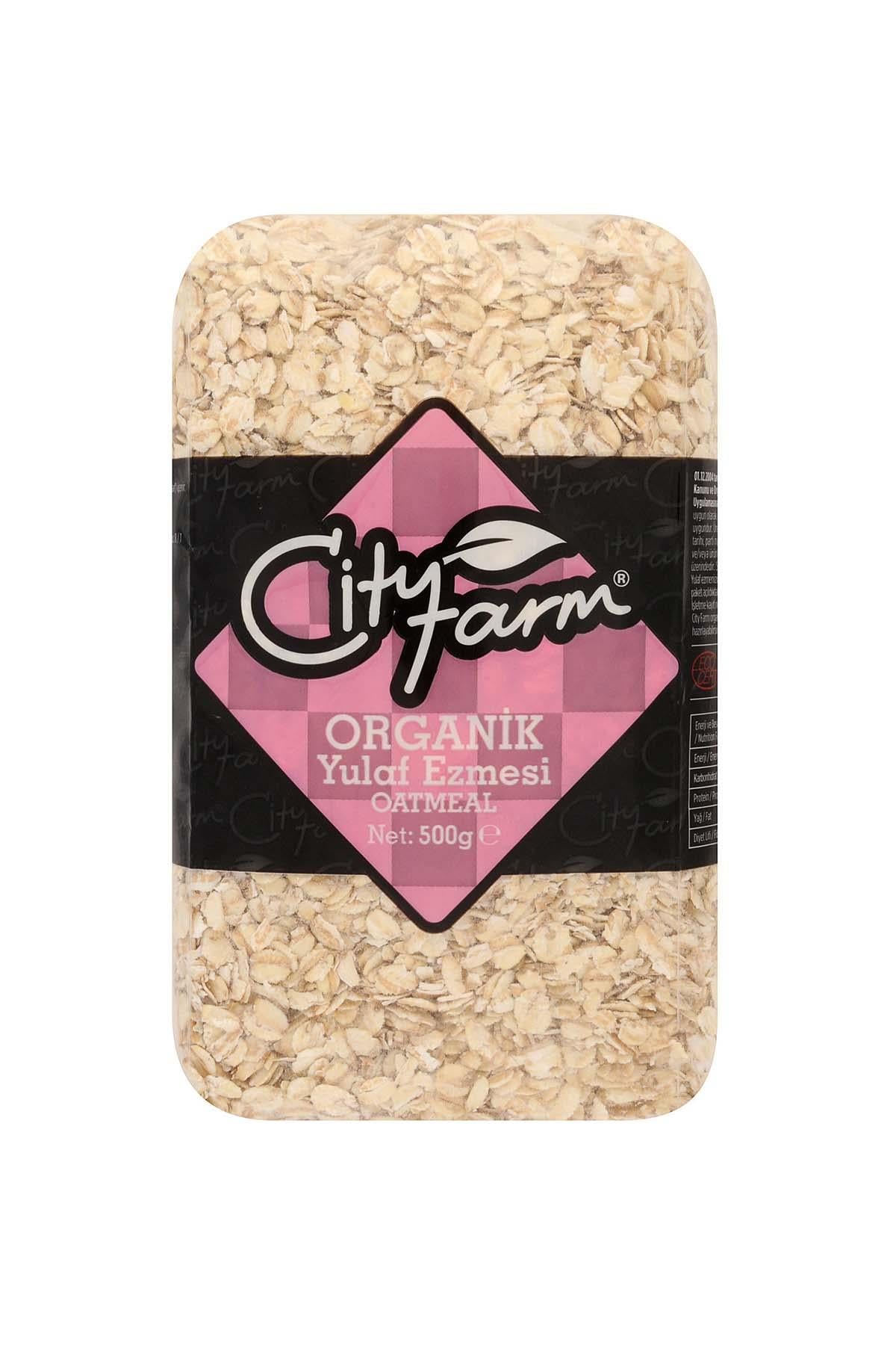 CİTY FARM ORGANİK YULAF EZMESİ 500 GR