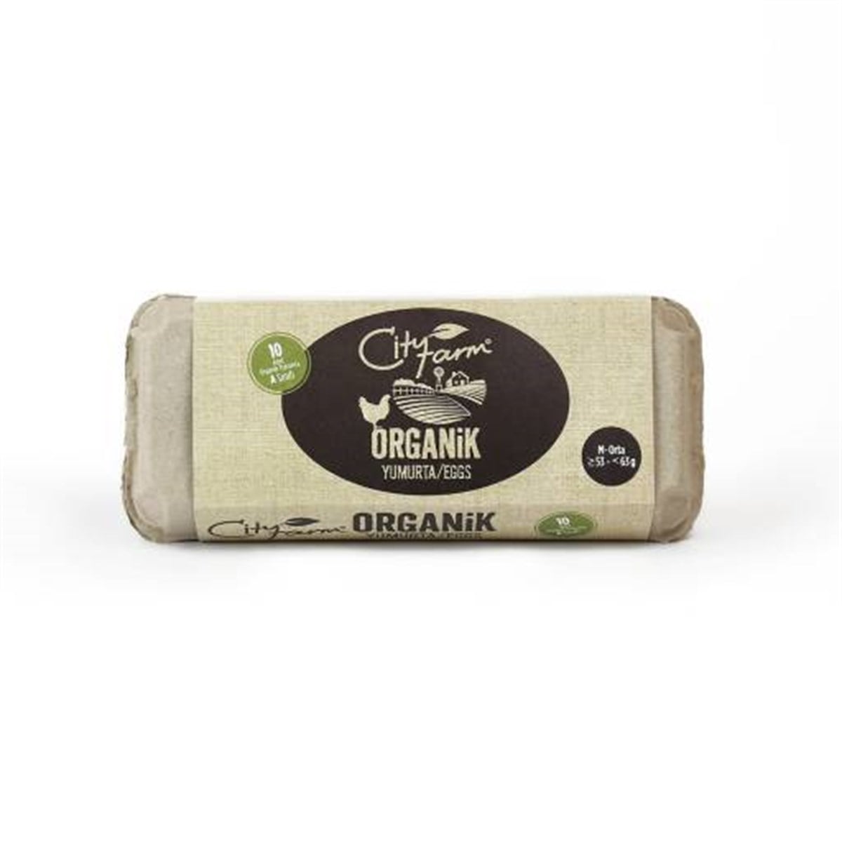 CITY FARM ORGANİK YUMURTA 10LU