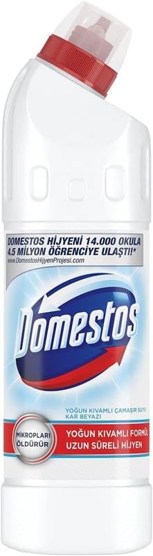 DOMESTOS YOĞUN KIVAMLI KAR BEYAZI ÇAMAŞIR SUYU 750