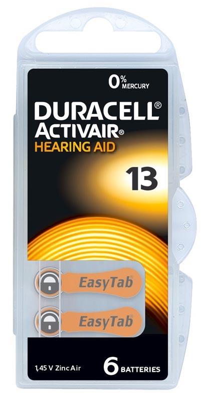 DURACELL HEARING AID 13