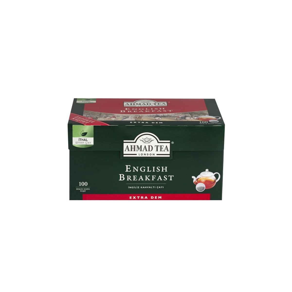 ENGLISH BREAKFAST TAGLESS TEADEMLİK ÇAY 100 LÜ
