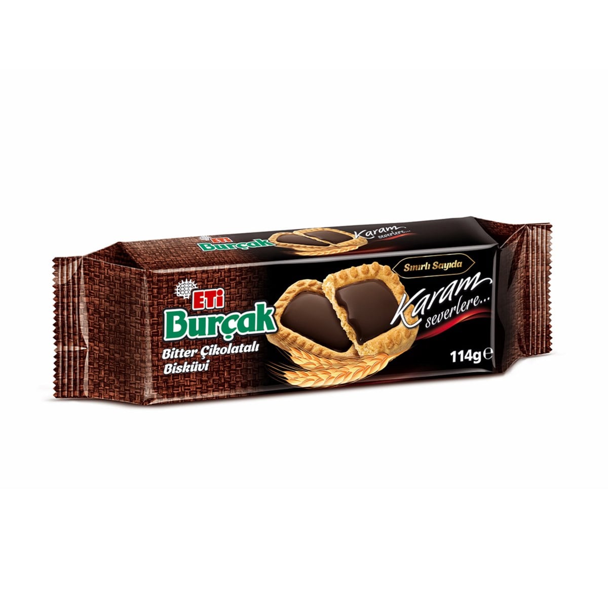 ETİ BURÇAK BİTTER ÇİKOLATALI BİSKÜVİ 114GR