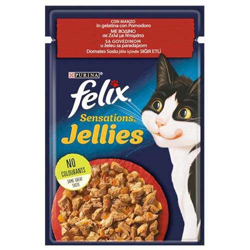 FELİX DOMETES SOSLU VE SIĞIR ETLİ 85 GR