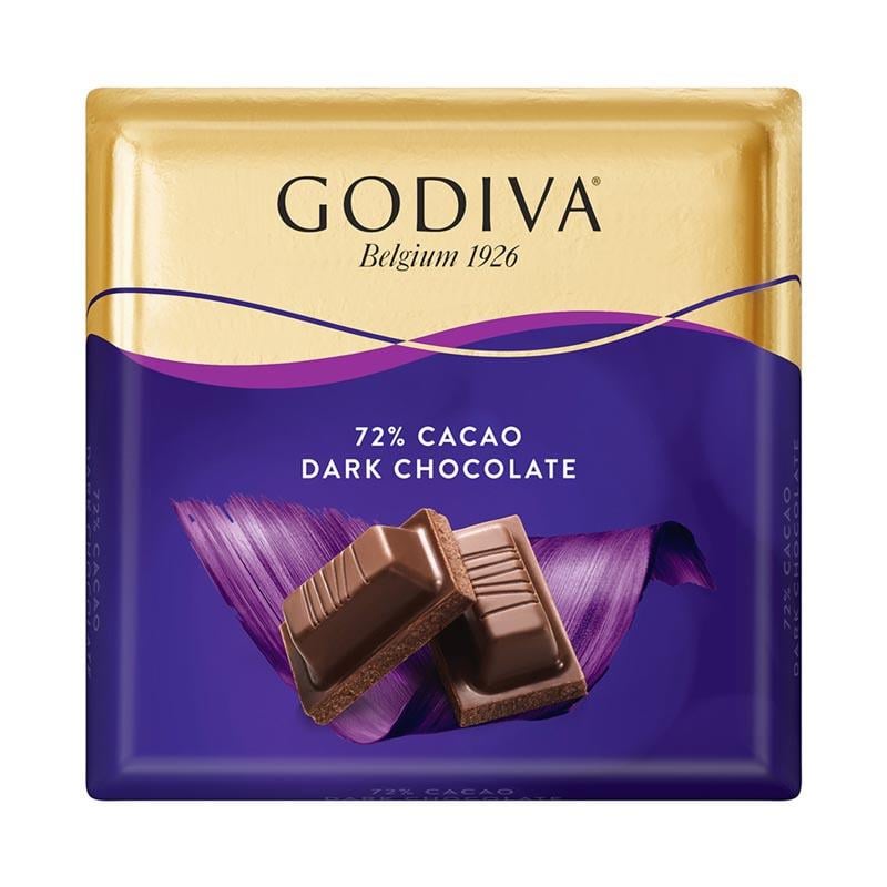 GODIVA BİTTER ÇİKOLATA KARE 60 GR