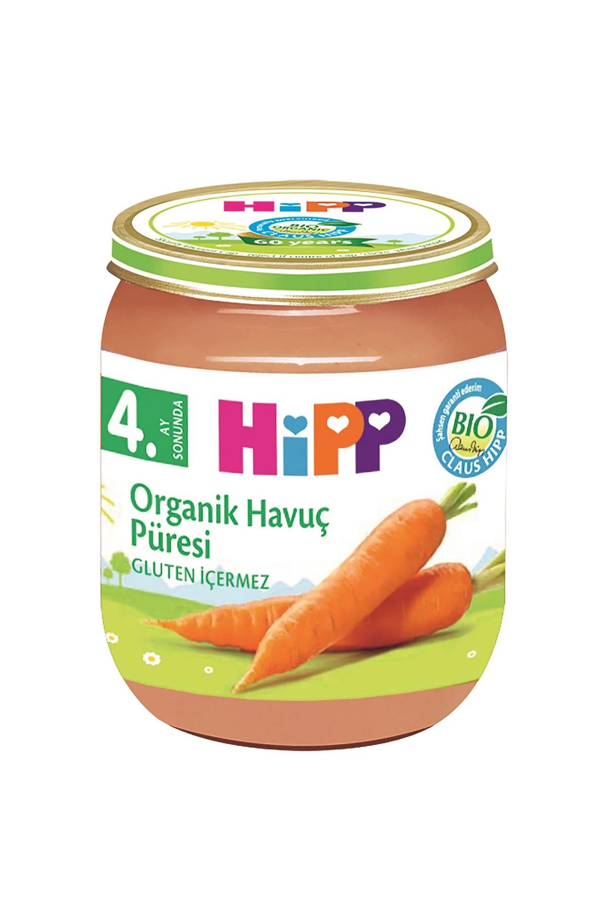 HIPP ORG.HAVUÇ PÜRESİ 125 G