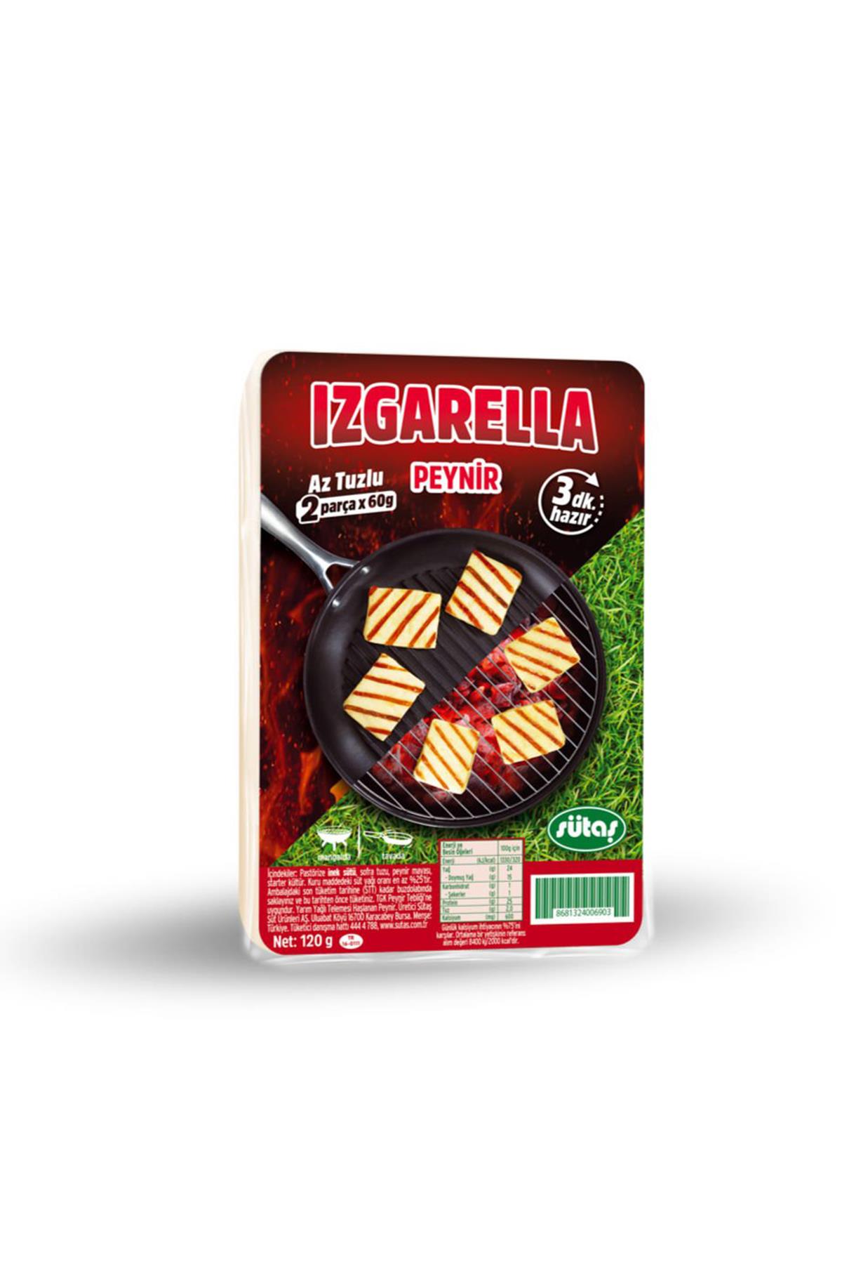 IZGARELLA AZ TUZLU PEYNİR 120 GR 