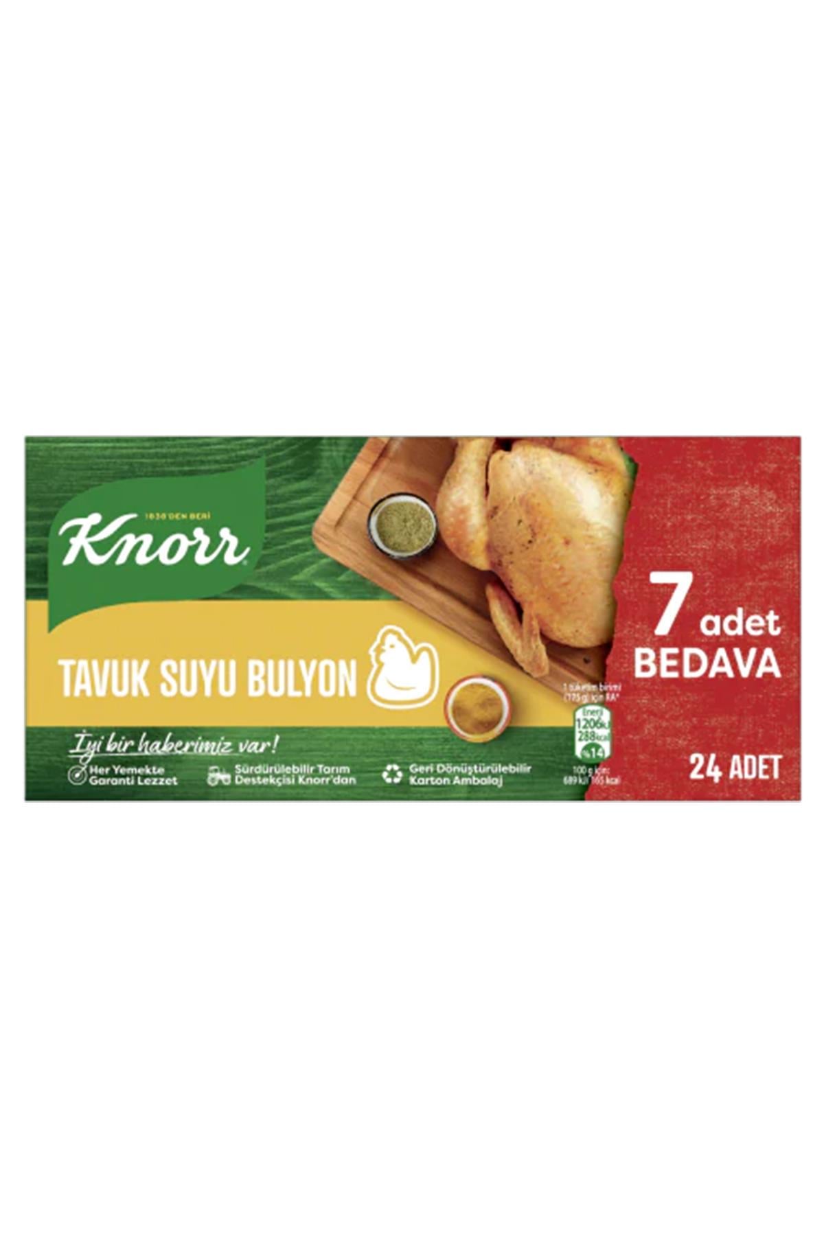 KNORR TAVUK BULYON 24 ADET