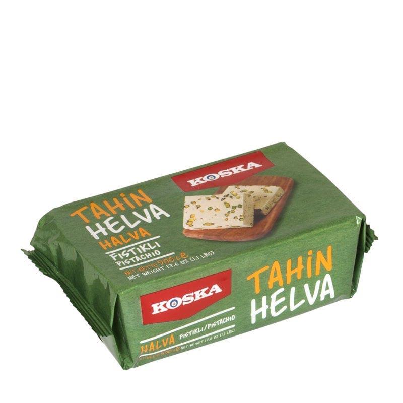 KOSKA TAHİN HELVA FISTIKLI 500 G