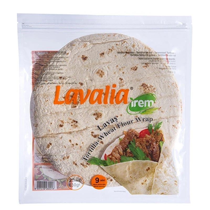 LAVALİA LAVAŞ EKMEK 25 CM 630 GR