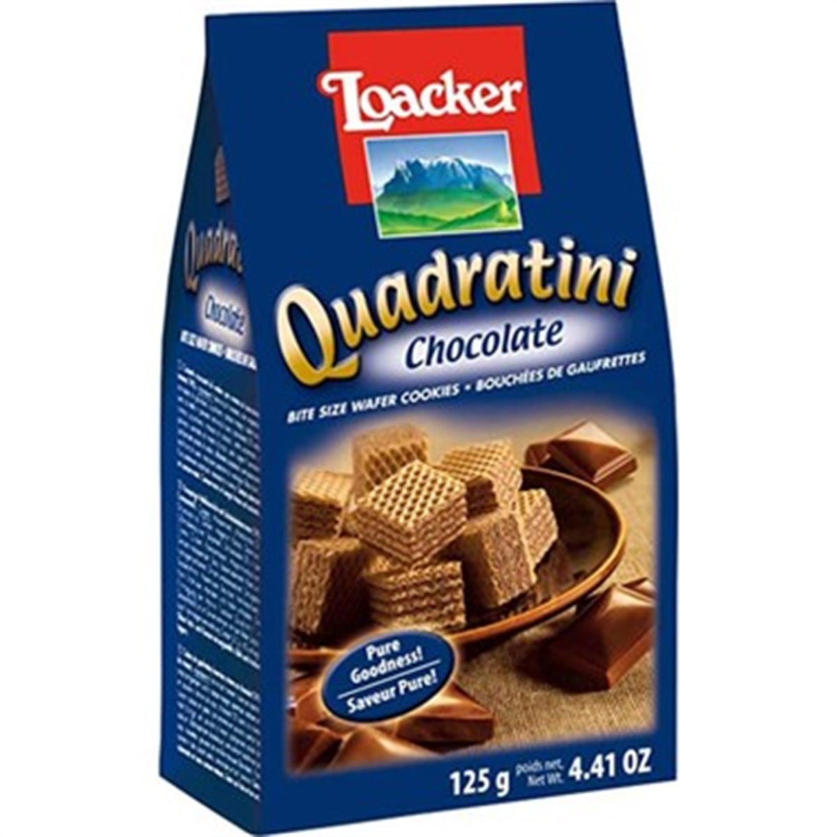 LOACKER QUADR.CHOCA.125 GR
