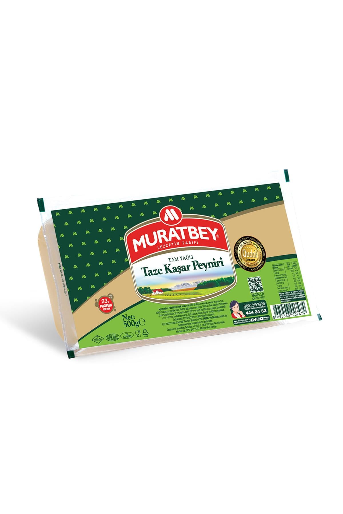 MURATBEY TAZE KAŞAR PEYNIRI 500GR