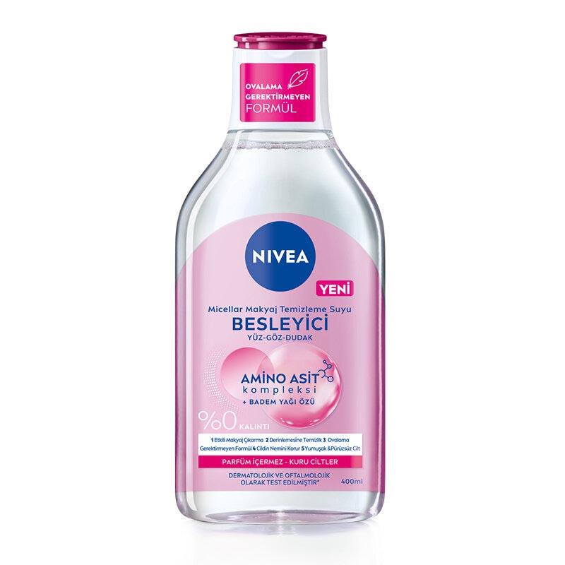 NIVEA MİCELLAIR YÜZ GÖZ DUDAK TEMİZLEME SUYU400 ML