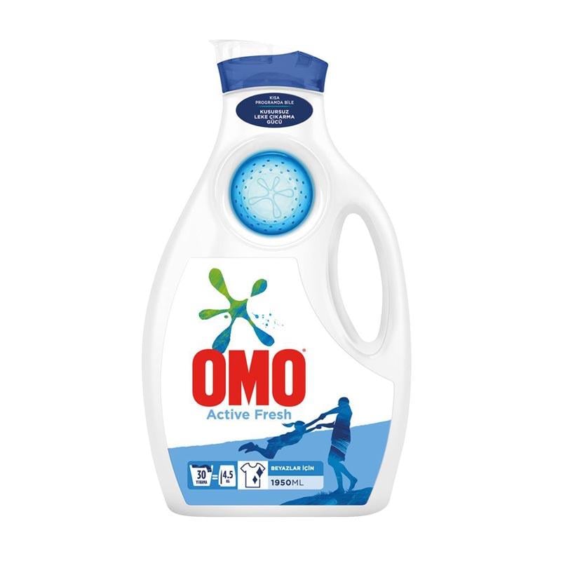 OMO ACTİVE FRESH BEYAZLAR İÇİN 1950 ML