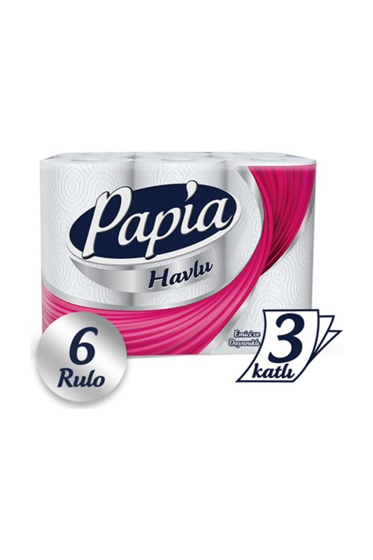 PAPİA KAĞIT HAVLU 6LI