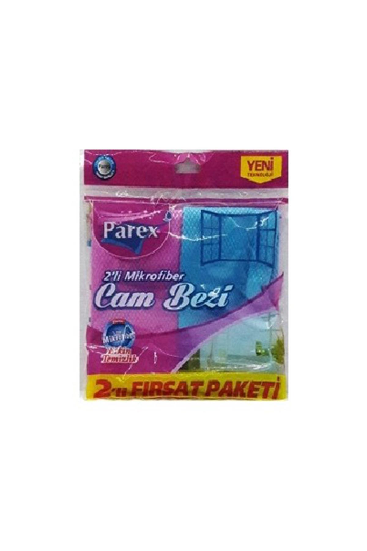 PAREX MİKROFİBER CAM BEZİ  2 ADET