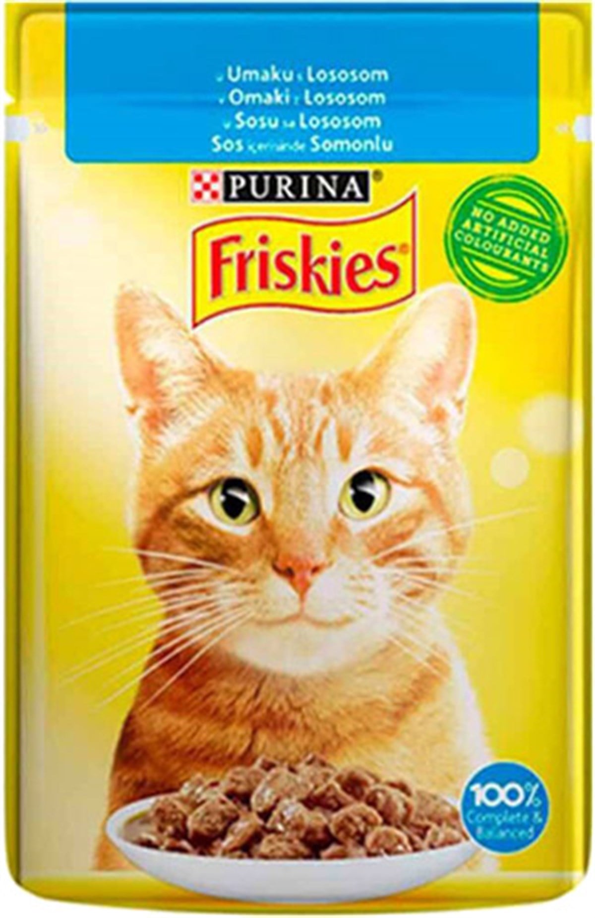 PURINA FRİSKİES SOSLU SOMONLU 85 GR