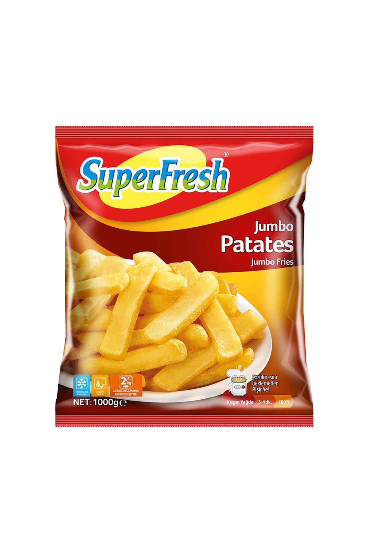 S.FRESH JUMBO PATATES 1000GX10