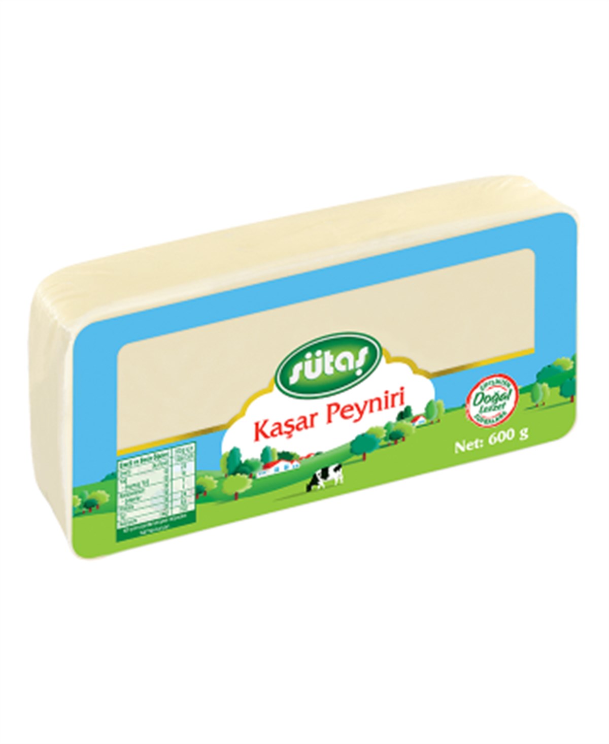 SUTAS KAŞAR PEYNİRİ 600 G