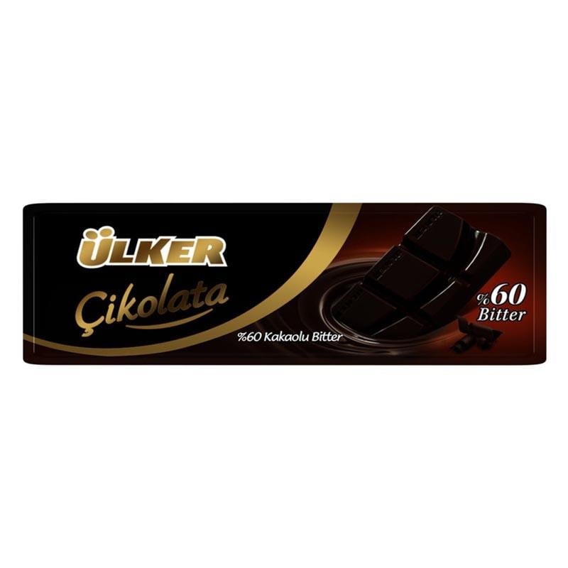 ÜLKER 60 KAKAOLU BİTTER BATON ÇİKOLATA 30 GR