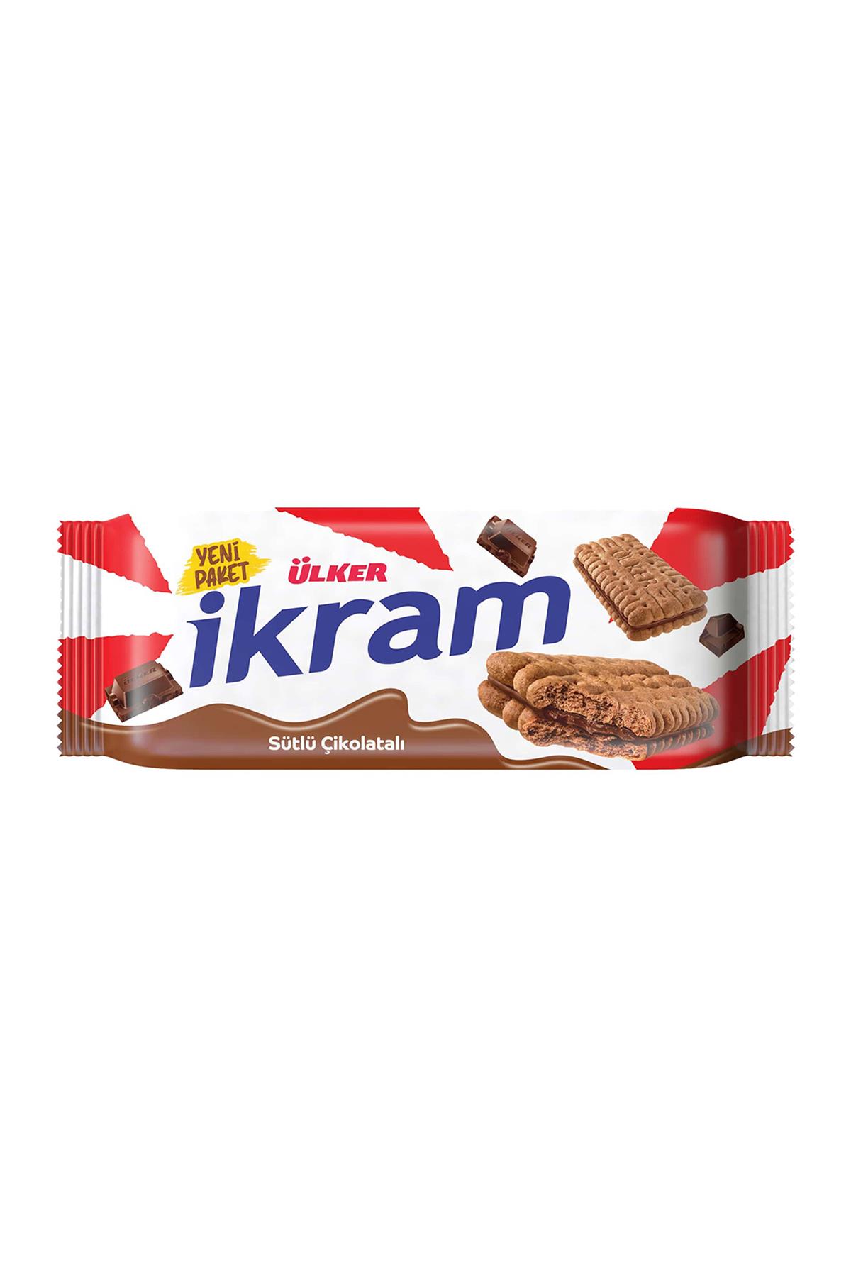 ULKER IKRAM CIKOLATALI BISKUVI 84GR.