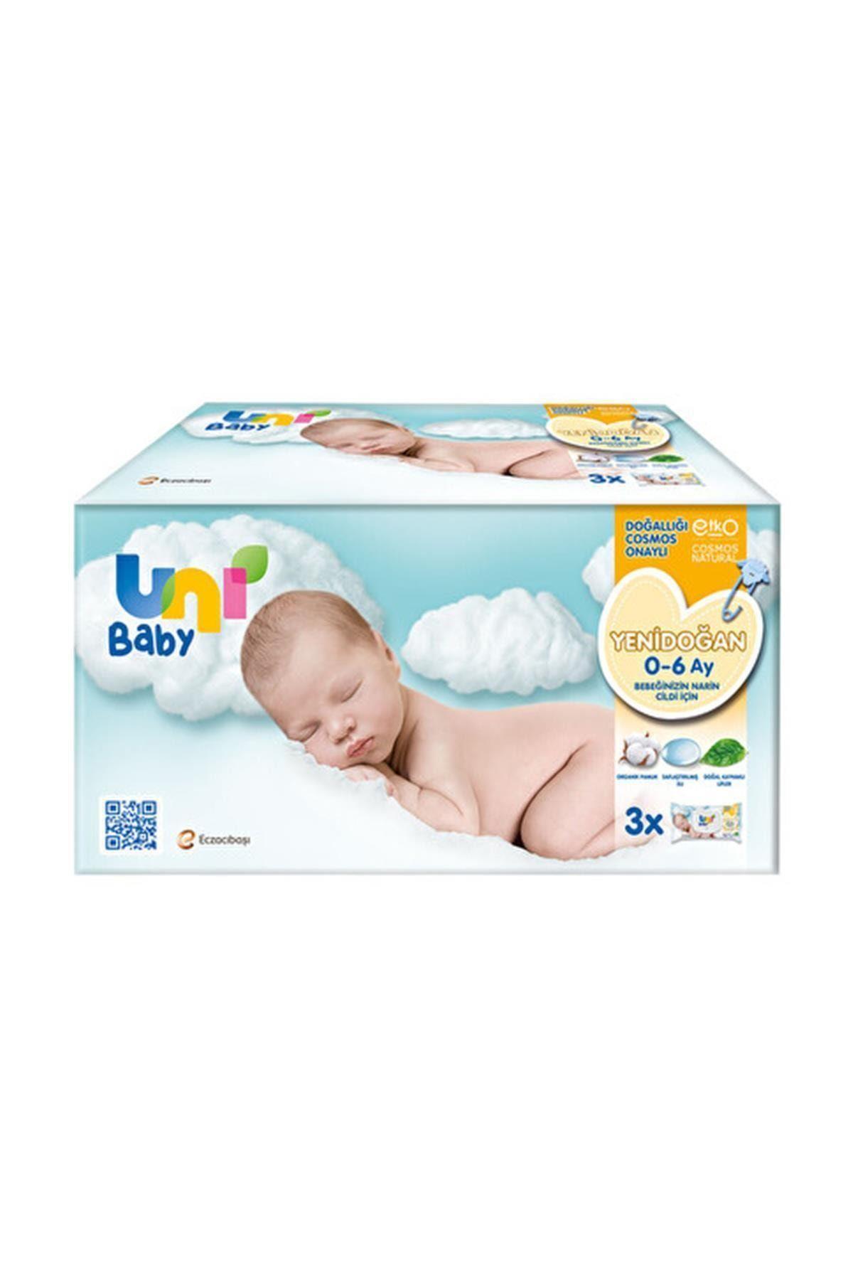 UNI BABY YENIDOGAN ISLAK MENDIL 3LÜ 40 ADET 