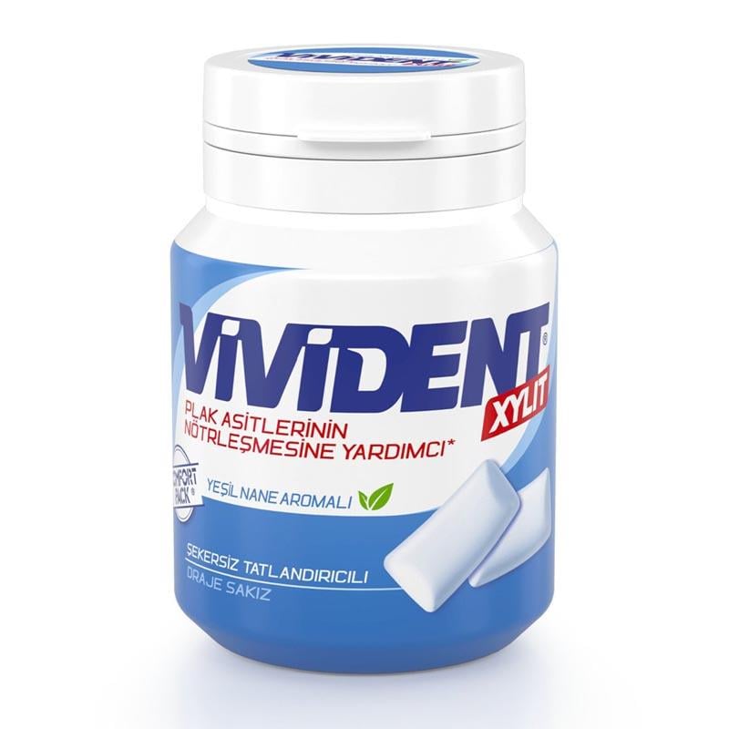 VİVİDENT XYLIT YEŞİL NANE ARML SAKIZ 67 GR SKERSİZ