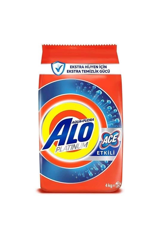 ALO AQUA PUDRA PLATINIUM ACE ETKİLİ DETERJAN 4KG