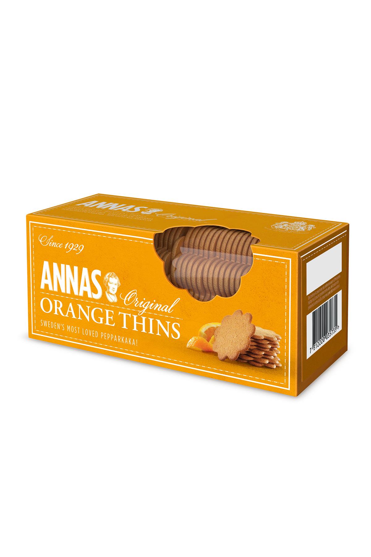 ANNAS ORANGE(PORTAKAL) THINS 150 GR