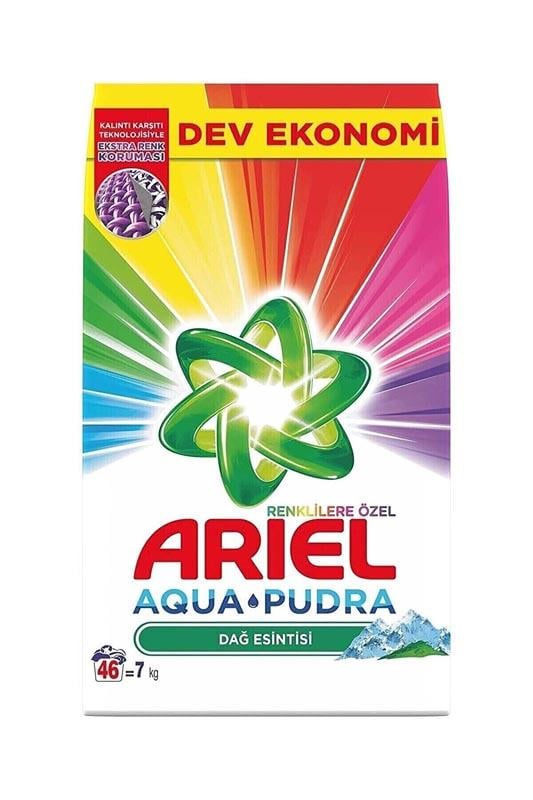 ARIEL AQUA PUDRA DAG ESINTISI RENKLILER ICIN 7 KG