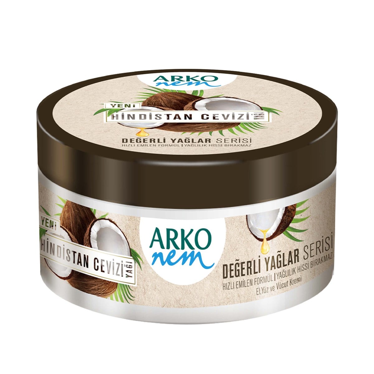 ARKO NEM DEĞ.YAĞLAR HİND.CEVİZİ 250 ML