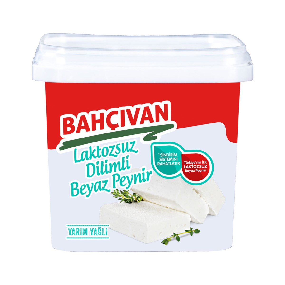 BAHÇIVAN LAKTOZSUZ DİLİMLİ BEYAZ PEYNİR 420 GR