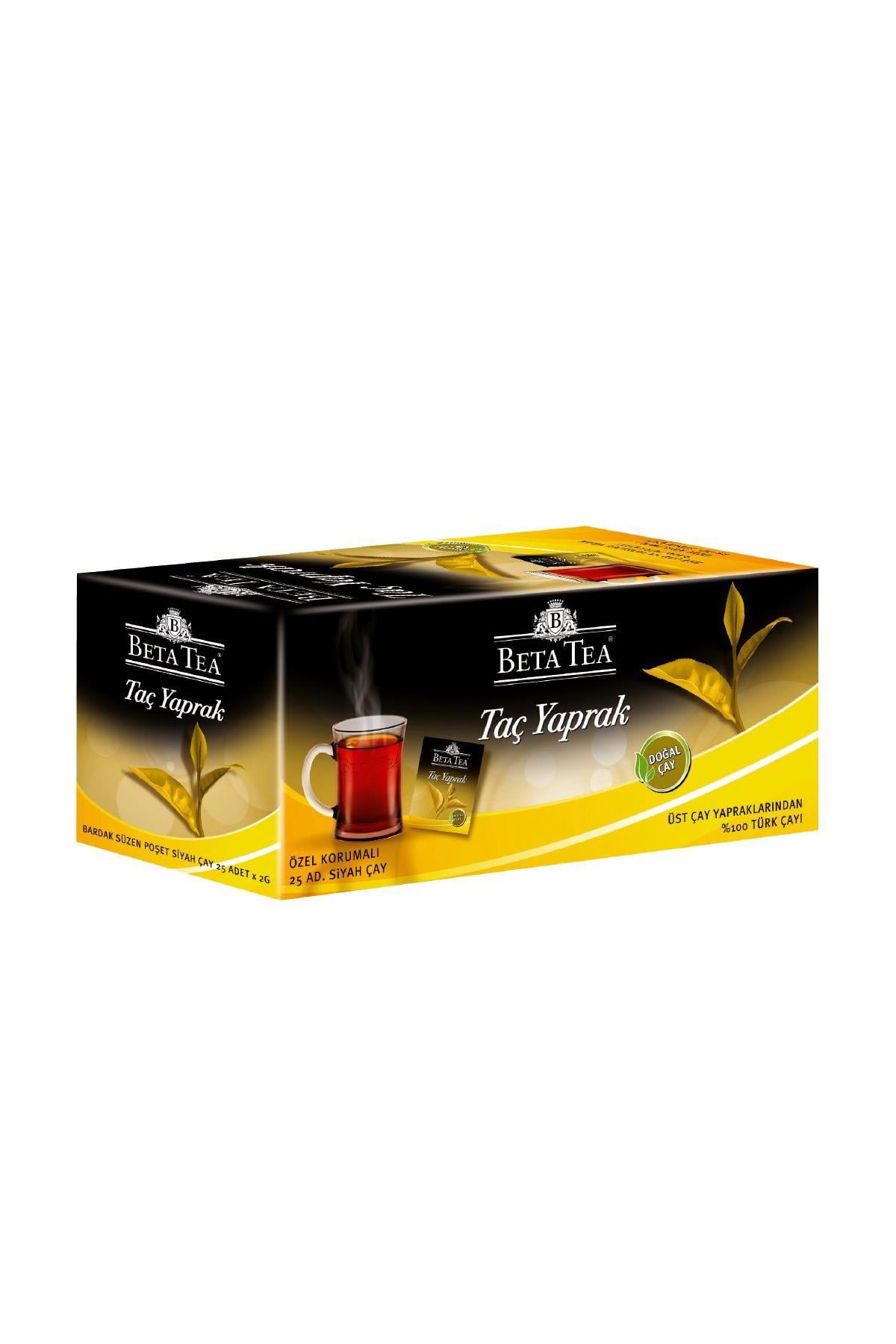 BETA TEA TAÇ YAPRAK 25 Lİ SİYAH ÇAY