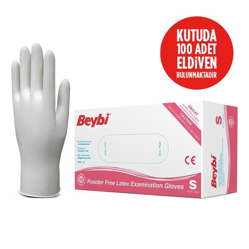 BEYBİ PUDRASIZ LATEKS ELDİVEN S 100