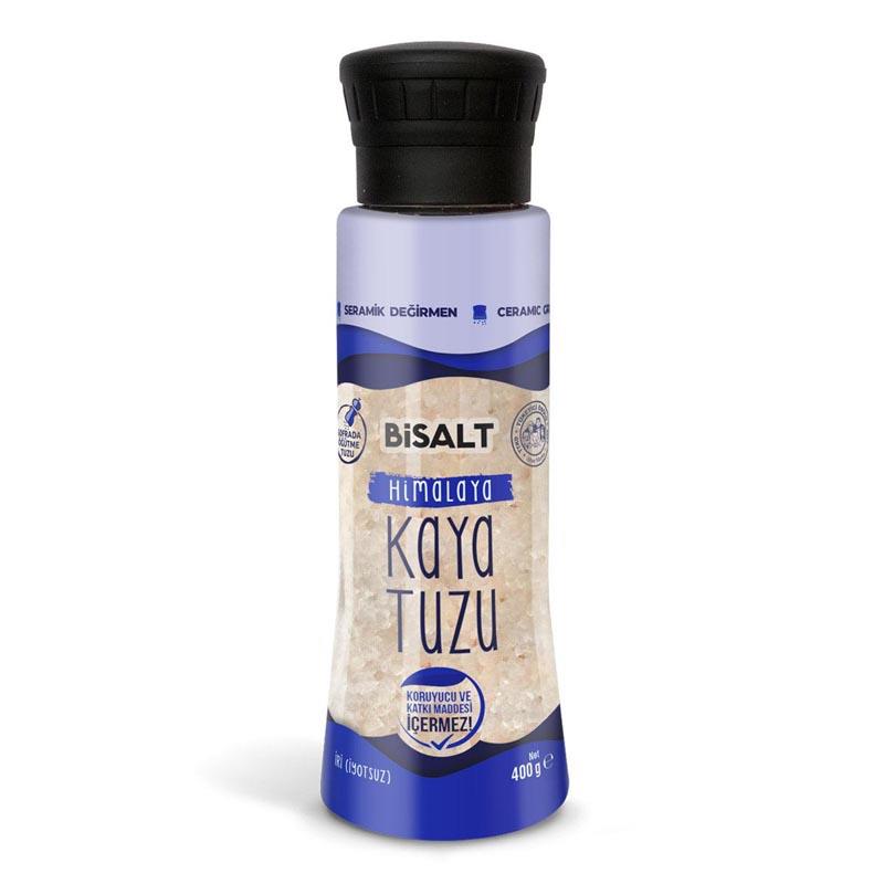 BİOSALT HİMALAYA KAYA TUZU SER. DEĞİRMEN 400 GR