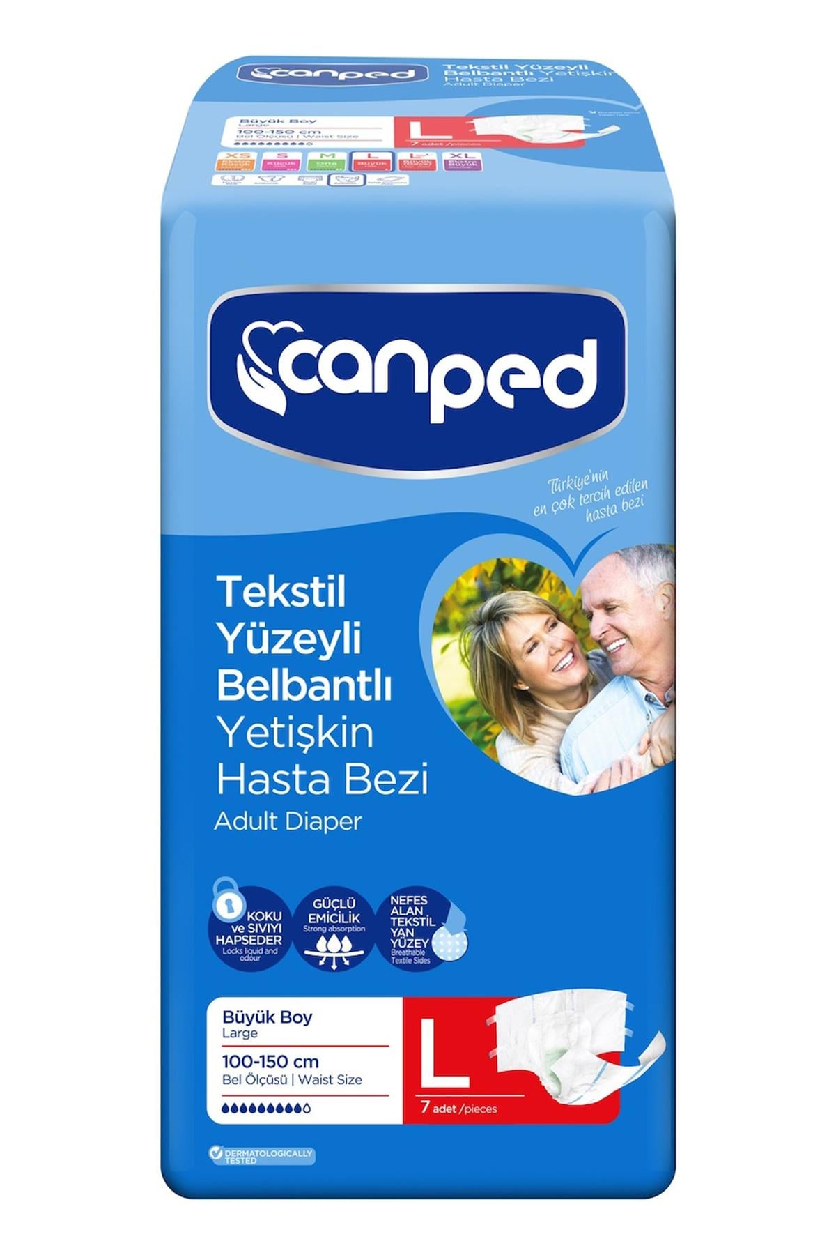 CANPED HASTA BEZİ L BEDEN 7 Lİ