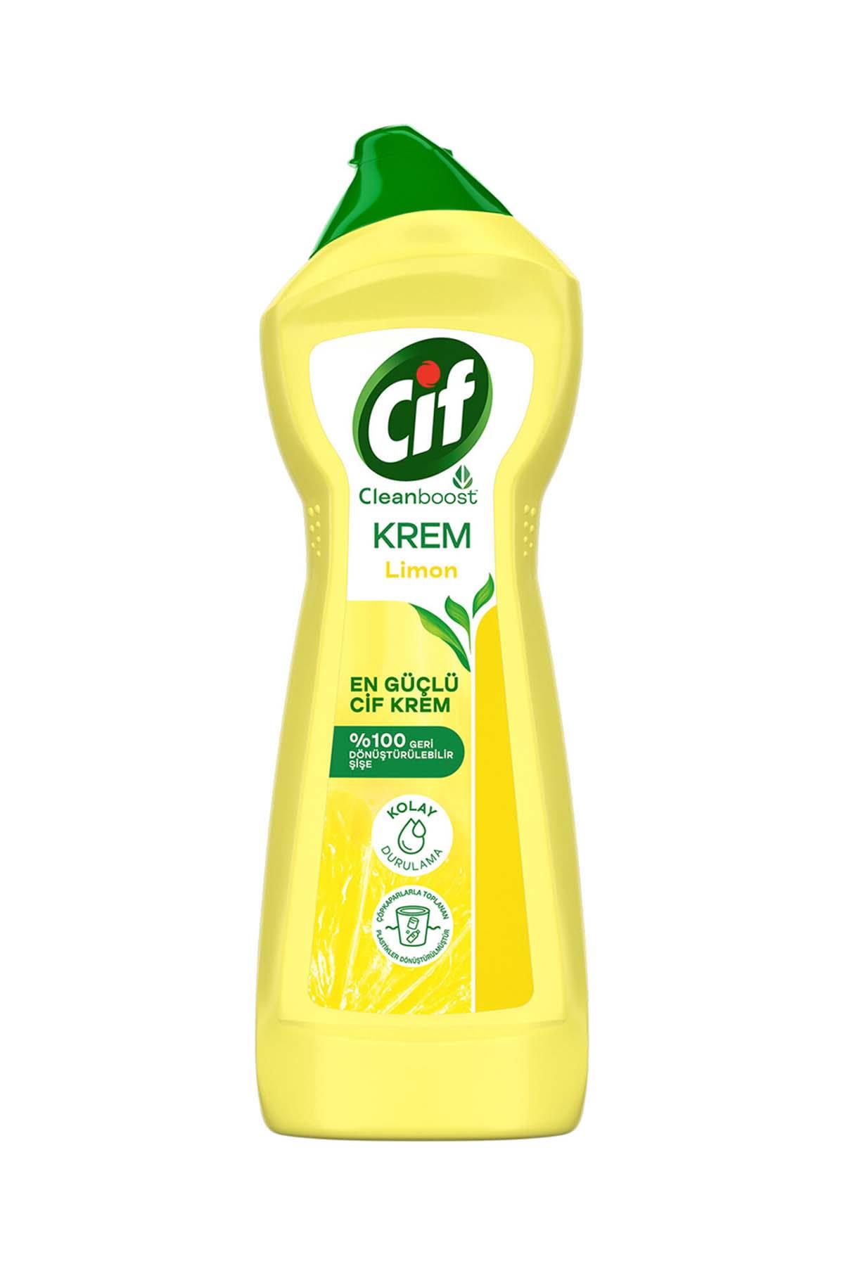 CIF KREM TEMİZ. SÜPER LİMON 750 ML