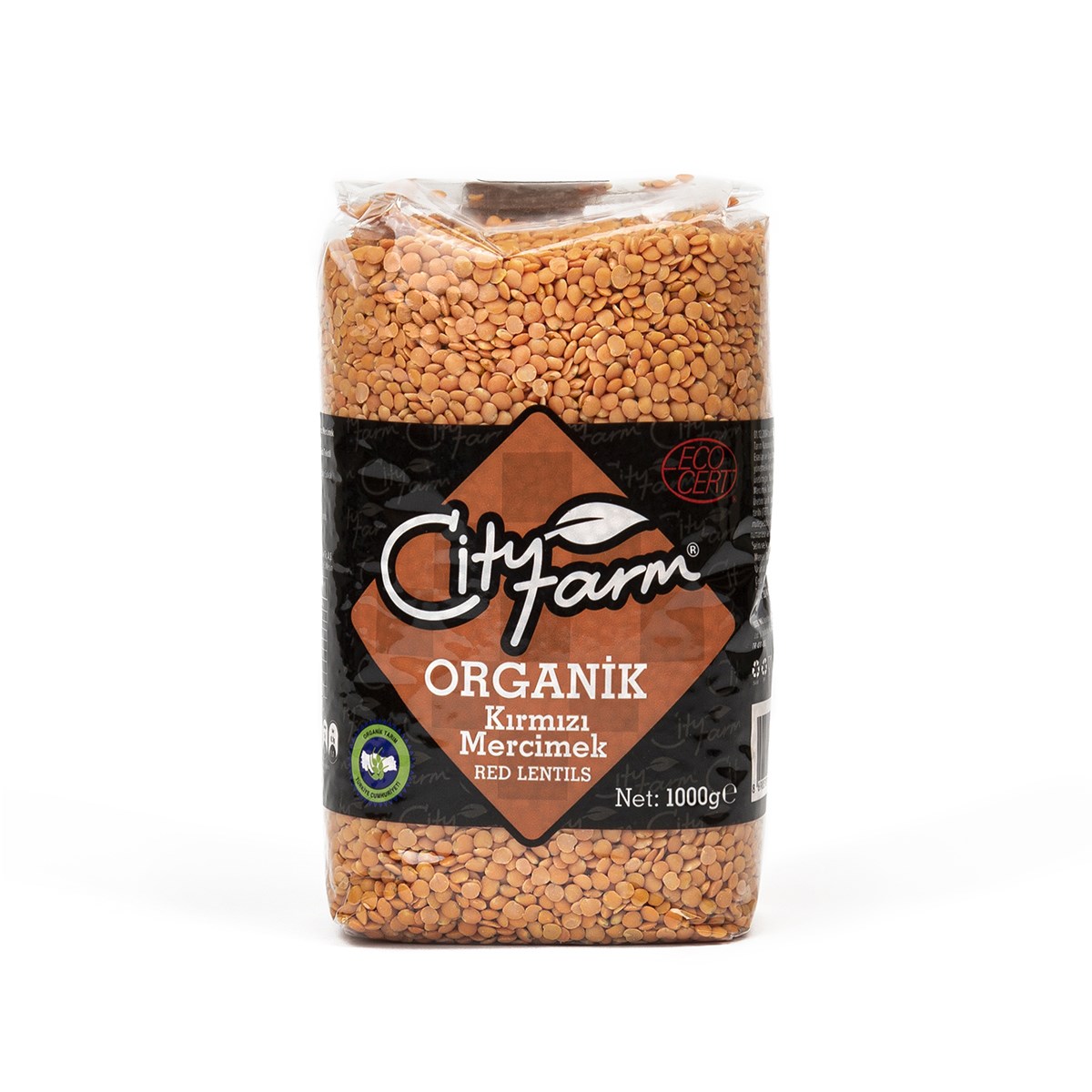 CITY FARM ORG.K.MERCİMEK 1KG