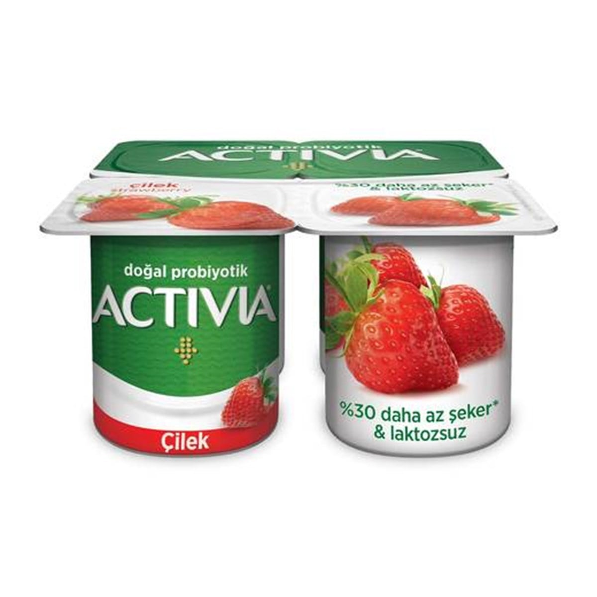 DANONE ACTIVIA ÇİLEK 4X100GR