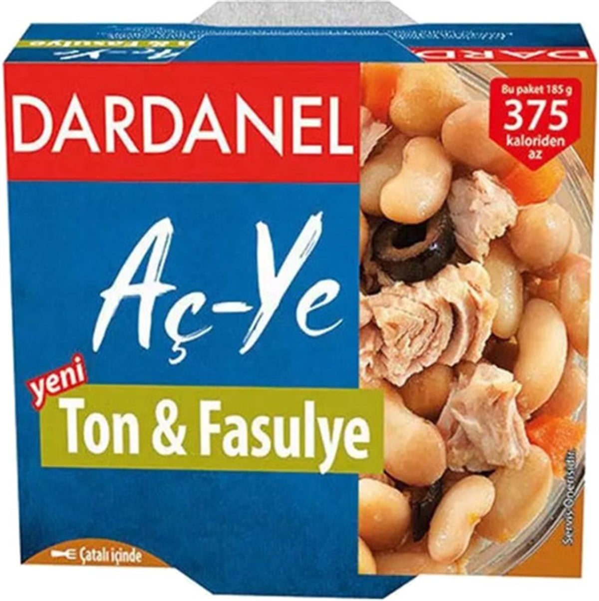 DARDANEL AÇ-YE TON FASULYE 185GR
