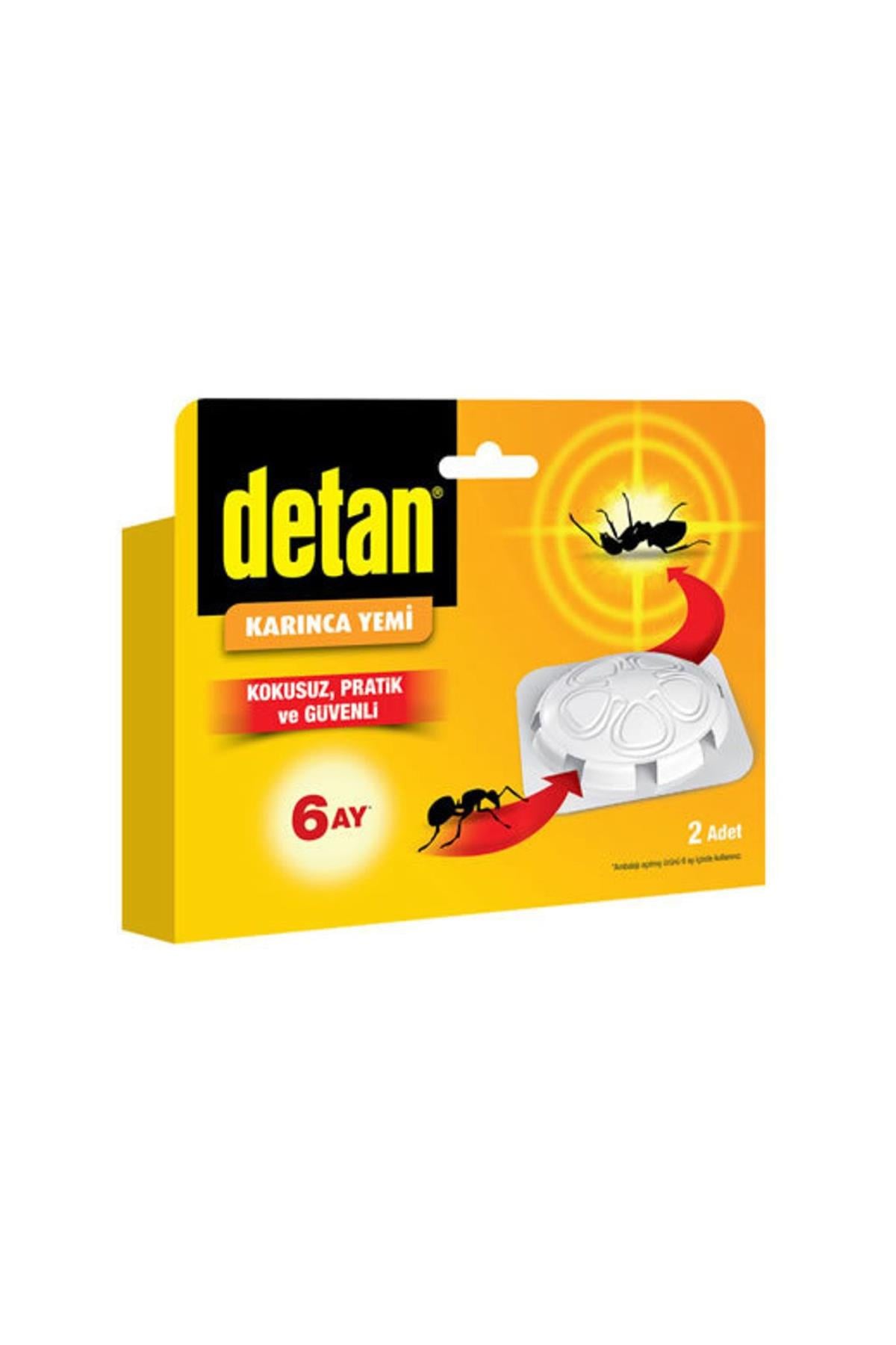 DETAN KARINCA YEMİ KOKUSUZ 2 ADET