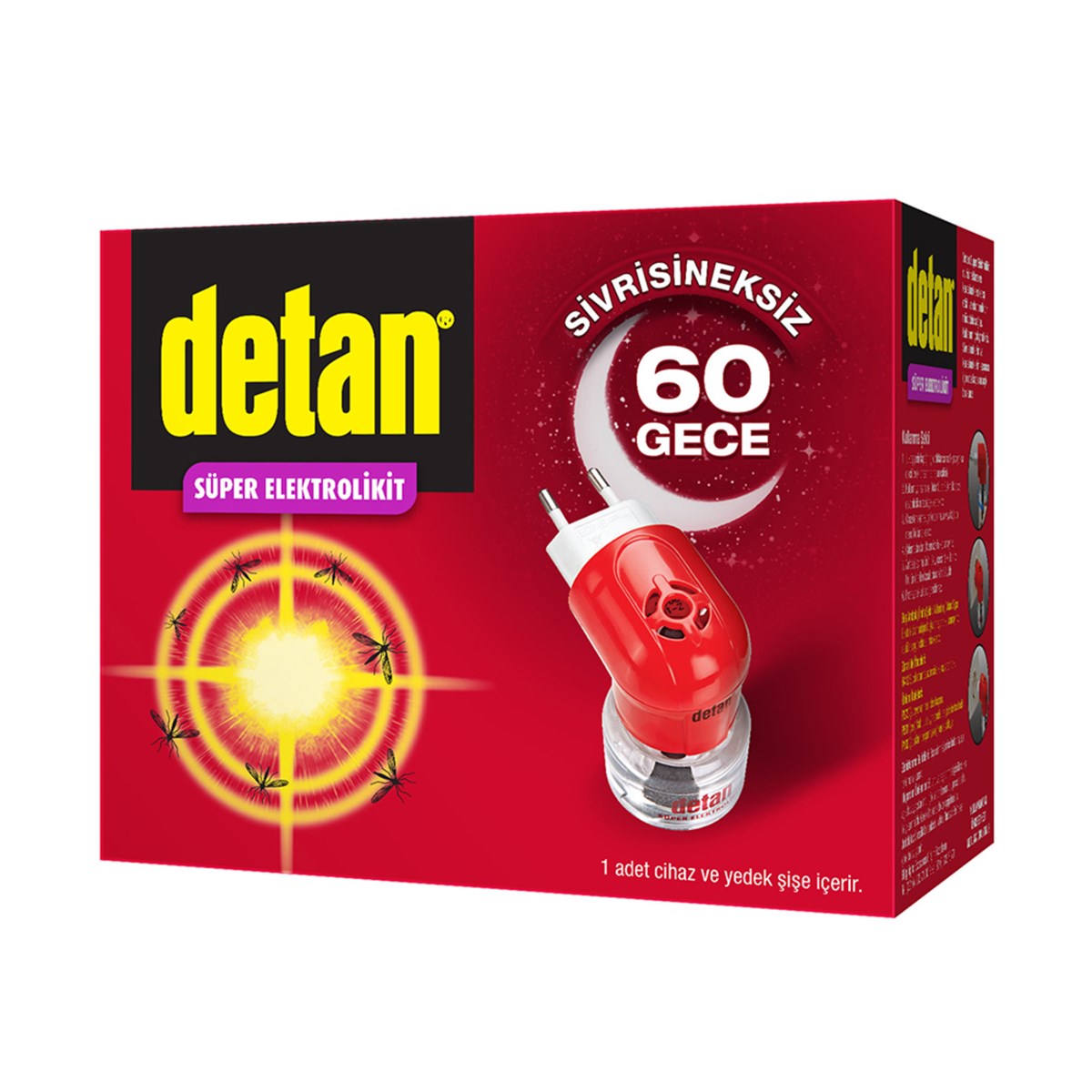 DETAN SÜPER ELEKTROLİKİT 60 GECE 48,93 ML