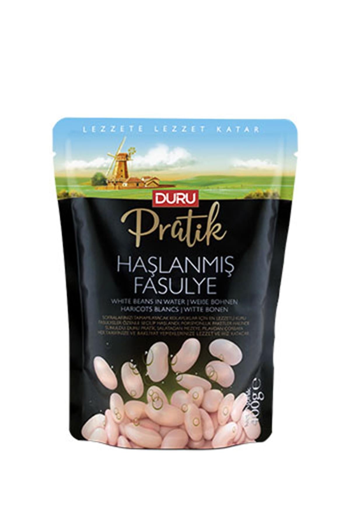 DURU PRATİK HAŞLANMIŞ FASULYE 400 GR