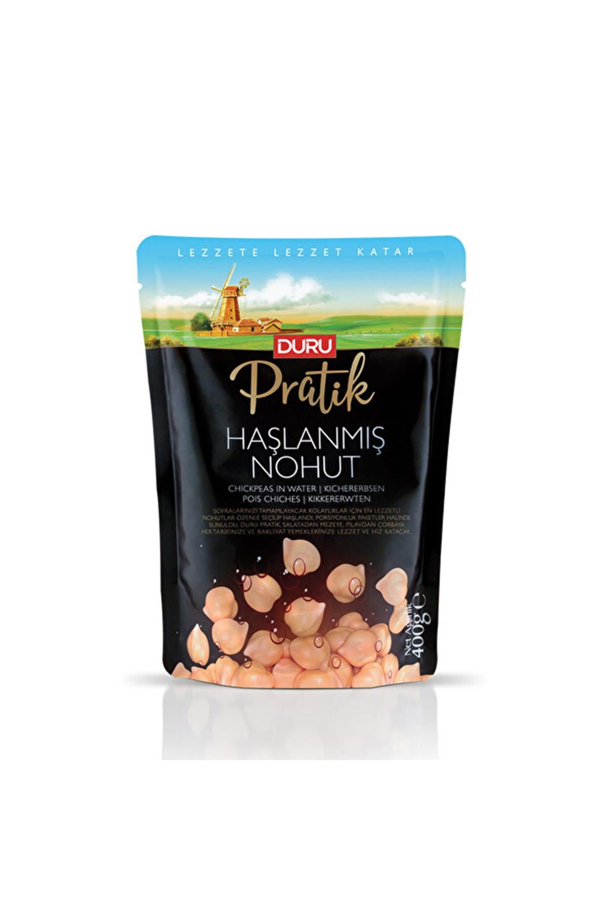 DURU PRATİK HAŞLANMIŞ NOHUT 400 GR