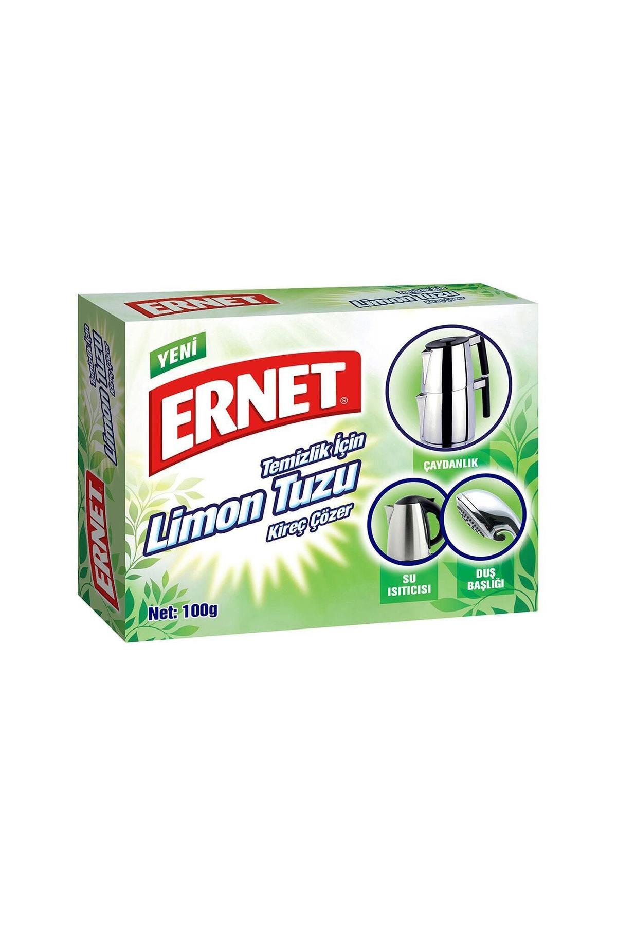 ERNET TEMİZLİK İÇİN LİMON TUZU 100 GR