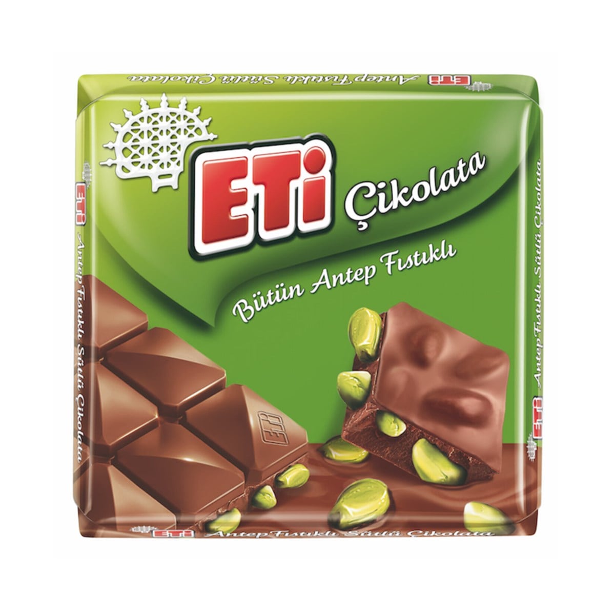 ETİ ÇİKOLATA BÜTÜN ANTEP FISTIKLI 60 GR