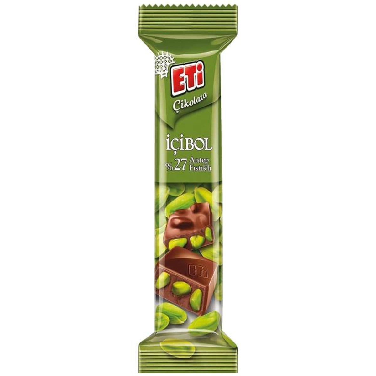 ETI İÇİBOL %27 A.FISTIKLI ÇİKOLATA 30 GR