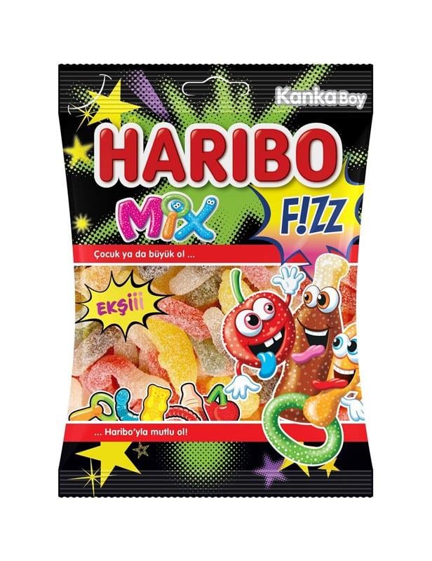 HARIBO MİX FİZZ MEYVE AROMALI ŞEKERLEME 70GR