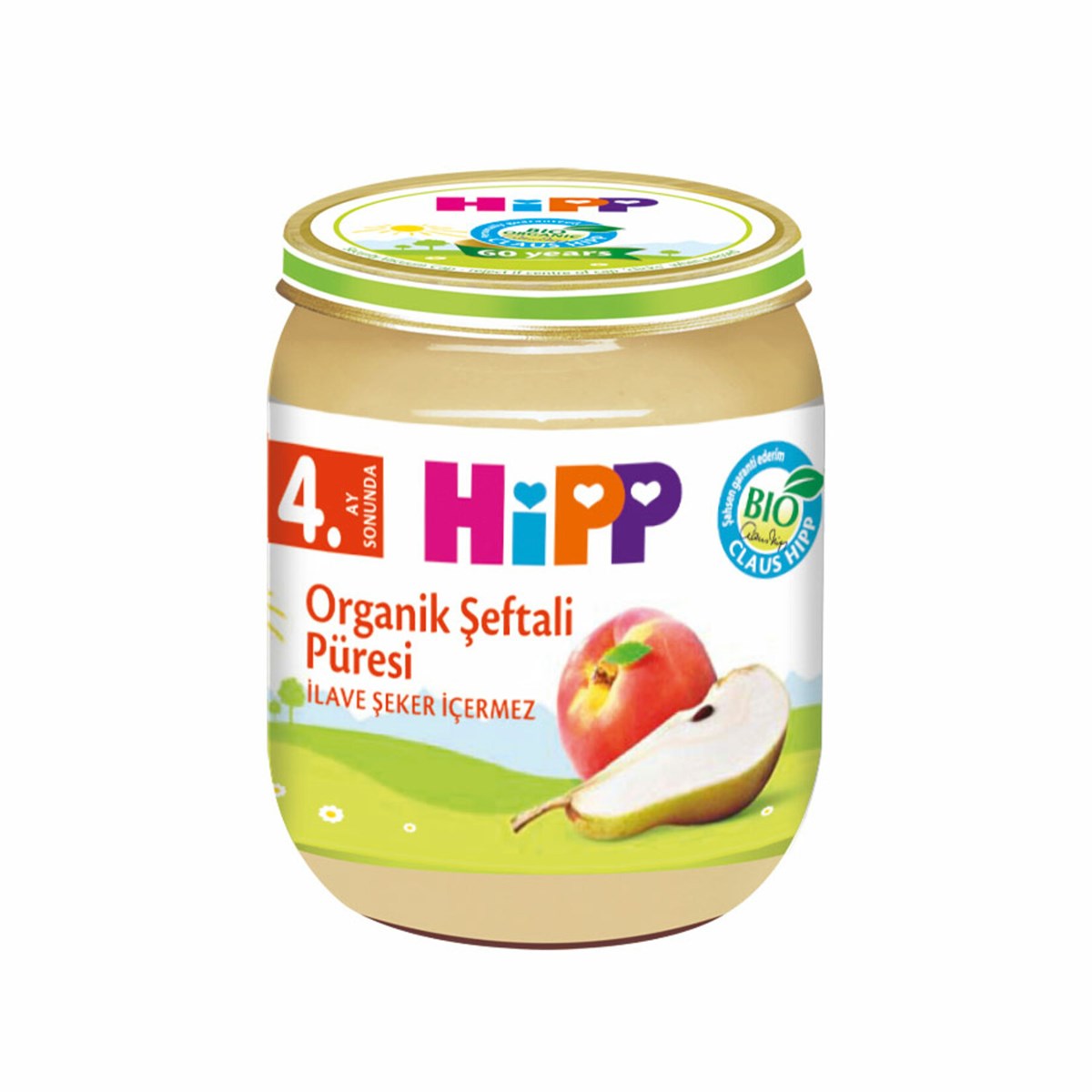 HIPP ORG.ŞEFTALİ PÜRESİ 125GR