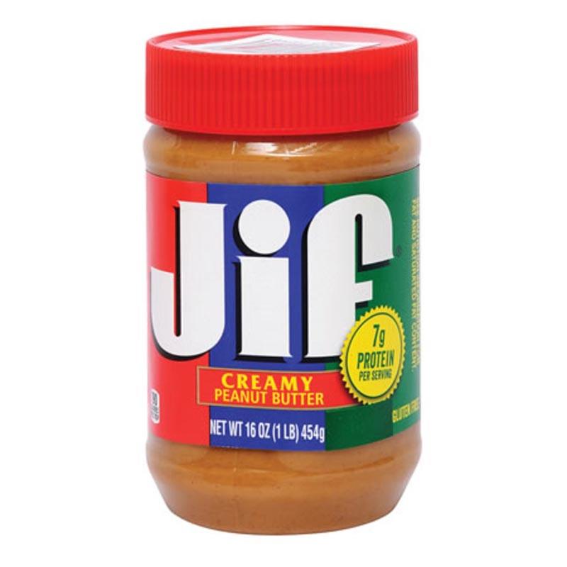 JİF CREAMY PEANUT BUTTER-YER FISTIĞI EZMESİ 454 GR