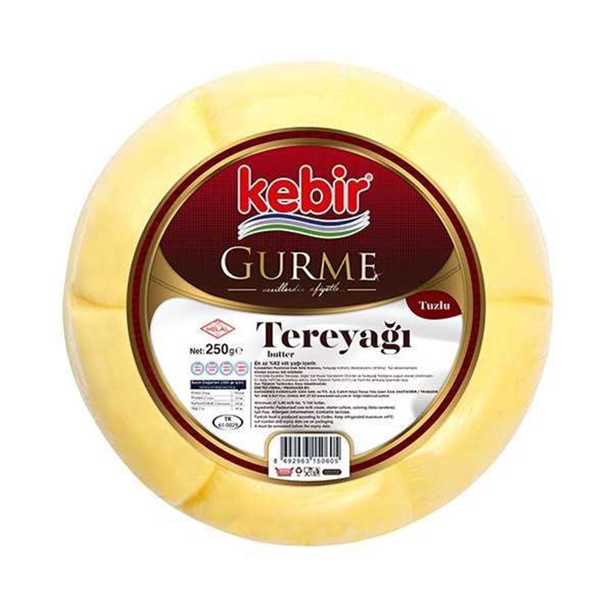 KEBİR GURME TUZLU TEREYAĞI 250GR